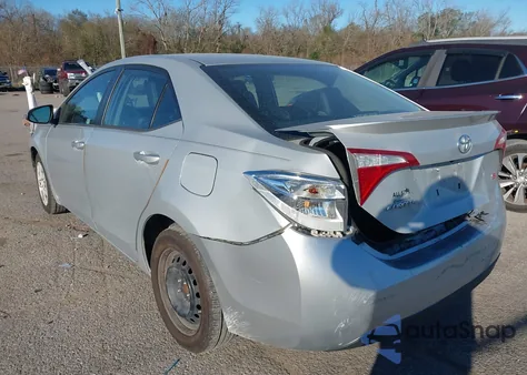 2015 Toyota Corolla S из США, поврежденный, VIN 2T1BURHE4FC271983